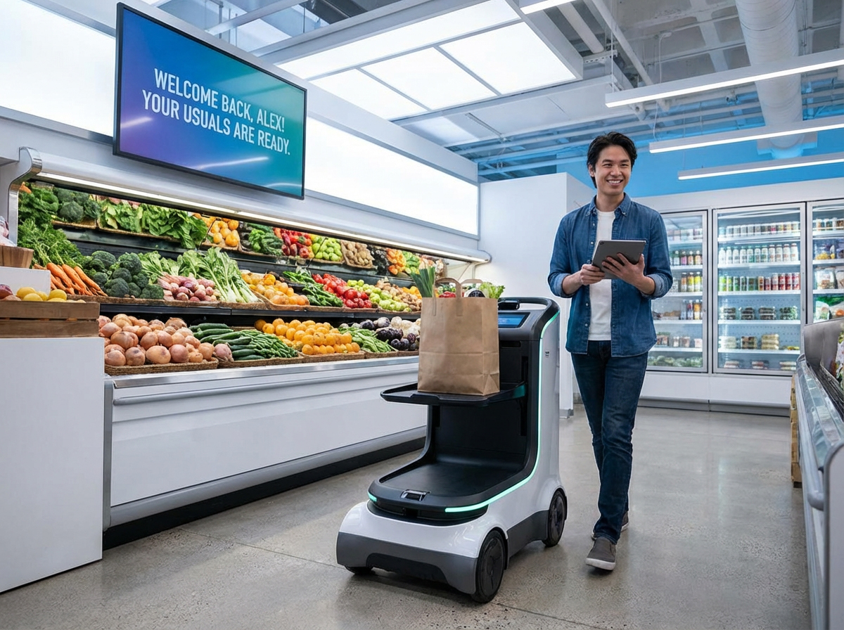 Firefly_Gemini Flash_Consumers shopping convenience; automation and remembered preference 140511